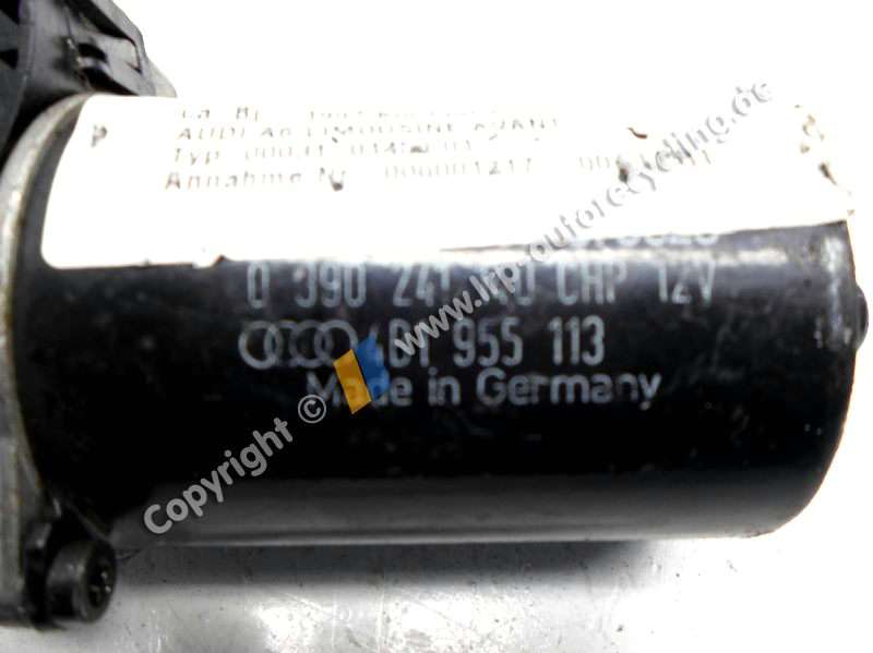 Audi A6 4B Bj.1997 Wischermotor vorn 4B1955023A Bosch 0390241140